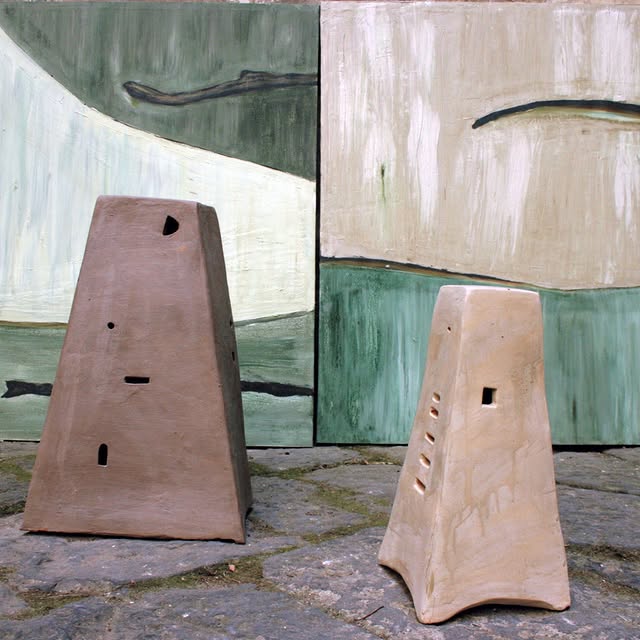 Alessandra D'Aniello nel suo atelier